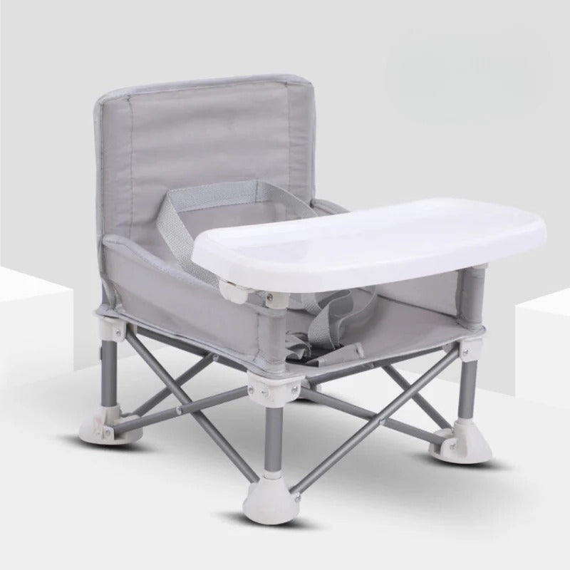 Kids portable toddler camping chair in bright colors, designed for outdoor use, by Belro, ideal for young children.