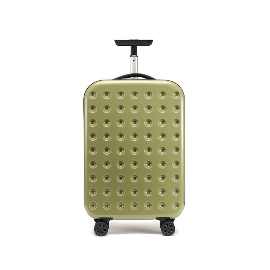 Belro 360° foldable travel suitcase with wheels, showing lightweight design and vibrant exterior for convenient luggage.