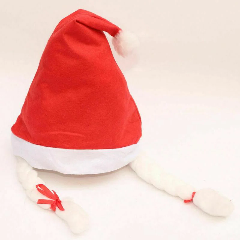 Belro Santa Claus LED light hat for men with Christmas-themed design, perfect for holiday festivities and festive wear.