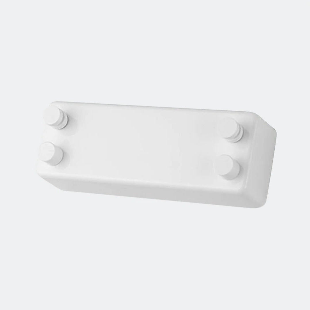 Belro space-saving retractable clothesline extended in a laundry room for indoor drying, mounted on a wall.
