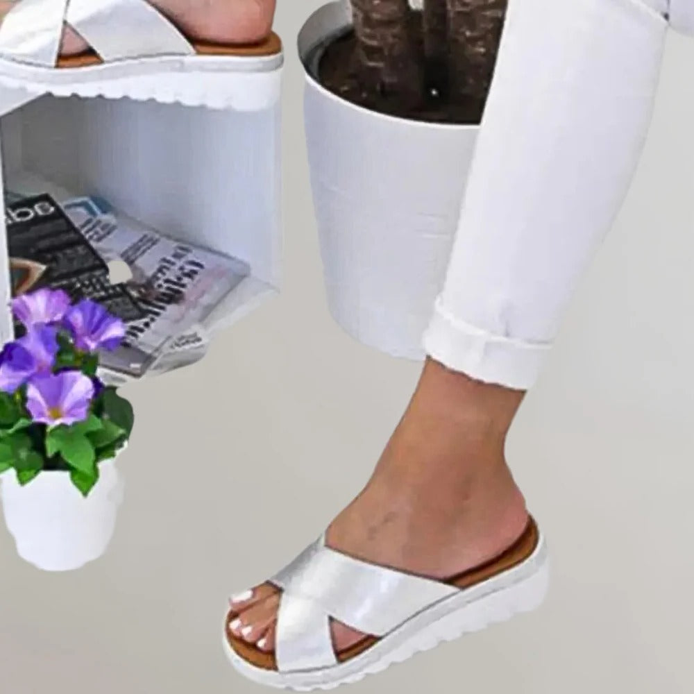 Belro women's comfortable slippers with soft fabric and cushioned soles, perfect for indoor wear.