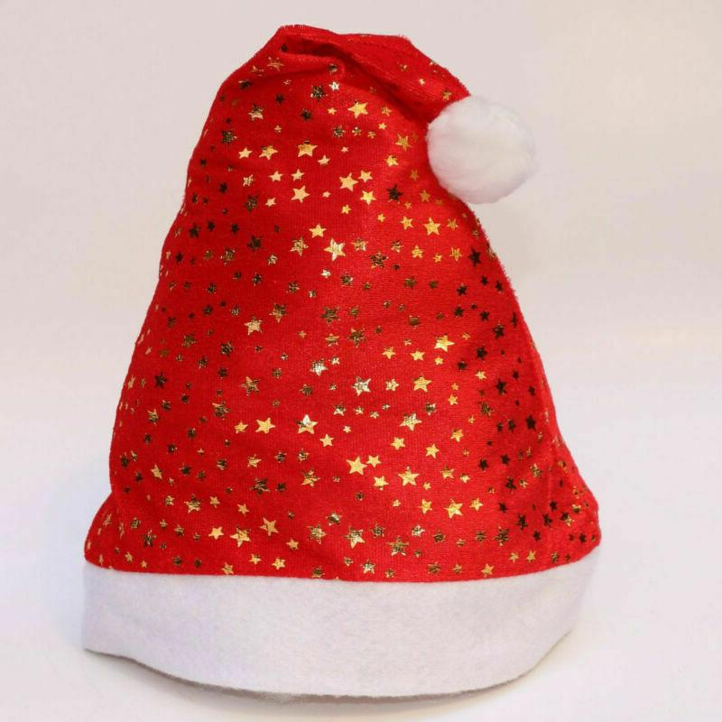 Belro Christmas LED Santa hat for men, festive holiday hat with blinking lights, cozy clothing accessory for Christmas celebrations.