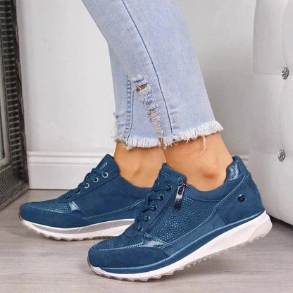 Belro orthopedic comfort shoes in neutral tone with cushioned soles, designed for health and everyday support.