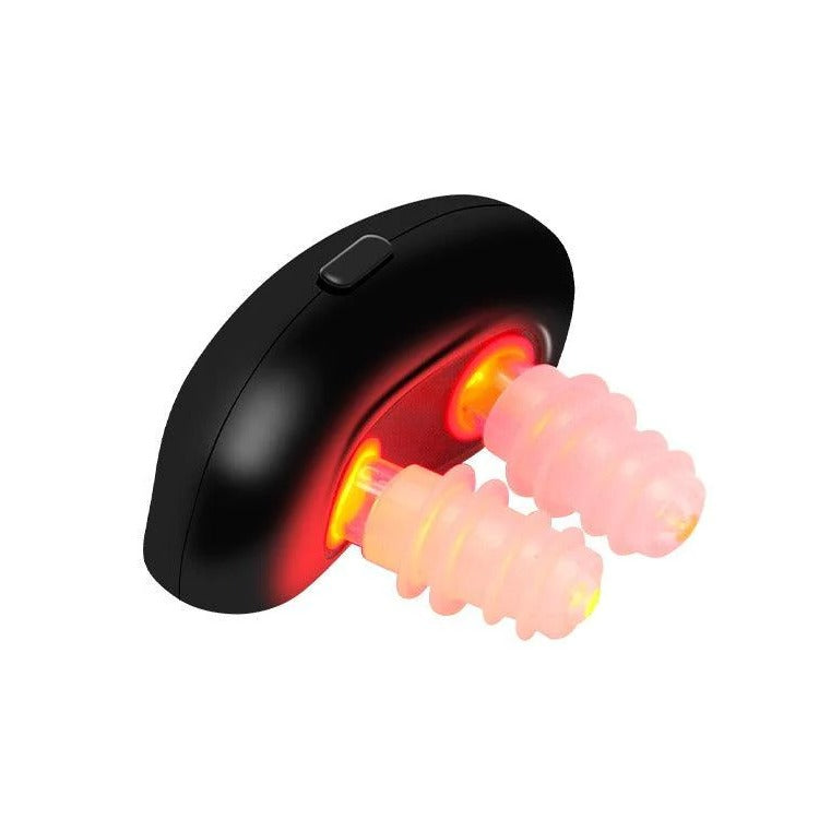 Belro infrared nasal device for sinus and allergy relief, showing the compact handheld design and nasal applicator.