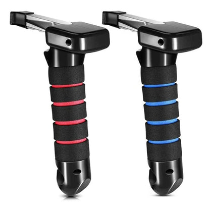 Belro elderly and handicap car door assist handle providing support for easy entry and exit, mounted on a vehicle door.