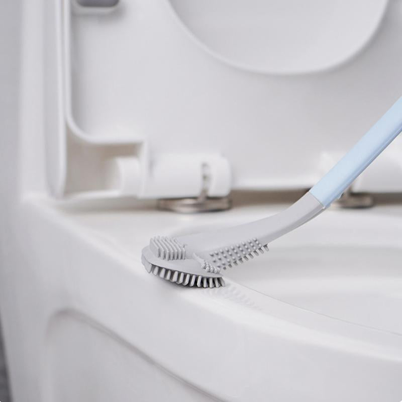 Belro Ultimate Toilet Cleaning Brush with sturdy handle and bristles, designed for effective bathroom cleaning.