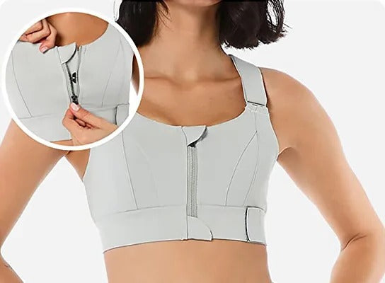 Belro high support sports bra in black with racerback design, ideal for intense workouts and activewear.