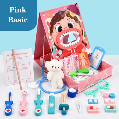 Children’s Dentist Role-Play Kit toy from Belro featuring pretend dental tools and accessories for imaginative play.