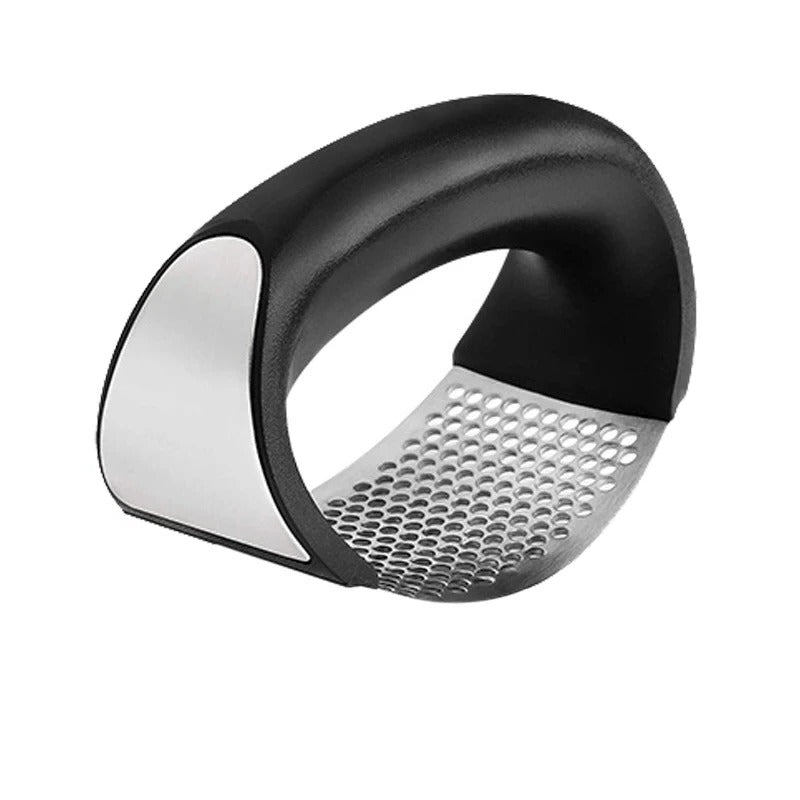 Belro garlic press rocker set for kitchen and dining, stainless steel design with ergonomic handles for easy garlic crushing.