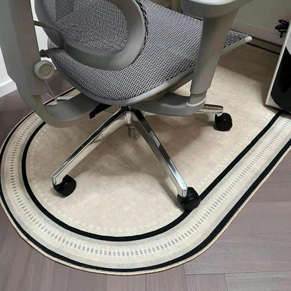 Belro office chair mat with floor protection, transparent design for smooth movement and floor safeguarding.