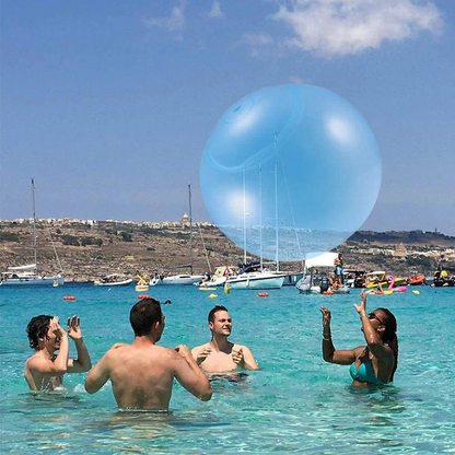 Belro Giant Bubble Ball toy, vibrant inflatable ball suitable for outdoor play and active fun for kids and teens.