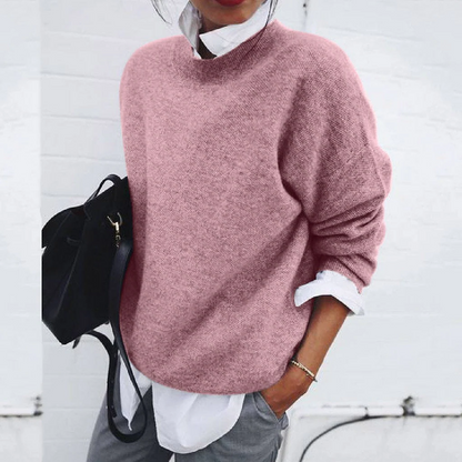 Comfortable Belro sweater featuring a cozy knit design, perfect for casual wear and layering in stylish fashion.