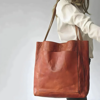 Belro women's leather bag, stylish accessory with sleek design, perfect for carrying essentials in a fashionable way.