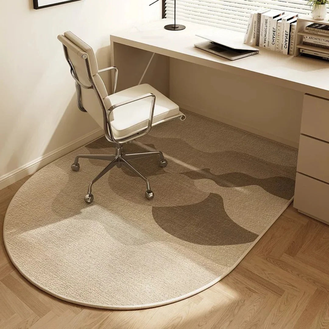 Belro office chair mat with floor protection featuring a clear, durable surface designed for home and office use.