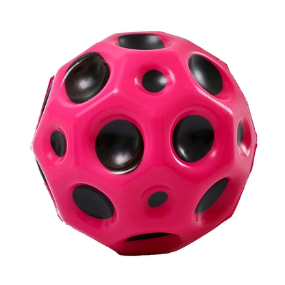Belro stress relief bouncy ball for toys and games, bright colorful rubber ball designed for stress reduction and hand exercise.