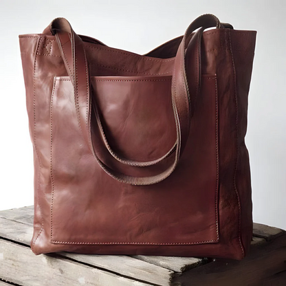 Belro women's leather bag featuring a sleek design, perfect for accessories, wallets, and card holders.