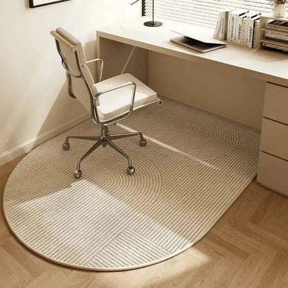 Belro office chair mat with floor protection, clear and durable for home and office use, providing smooth chair movement.