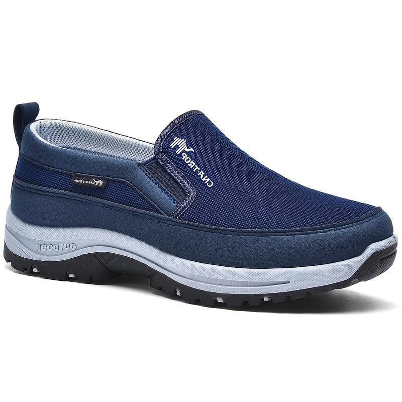 Belro waterproof orthopedic footwear showing supportive design and sturdy soles in a close-up view.
