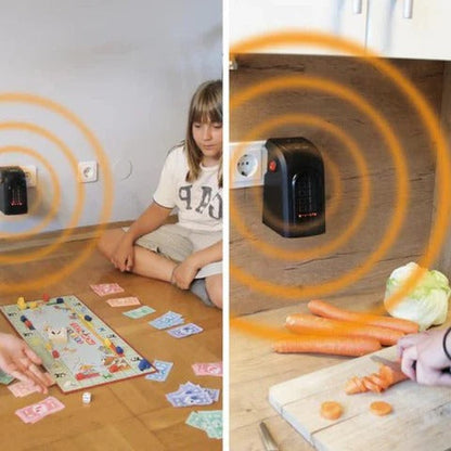 Belro Electric Heater 2.0 with digital display and control buttons, compact design for home heating.