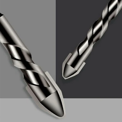 Belro eccentric drill set with high hardness, featuring multiple drill bits arranged in a plastic case for tools and hardware projects.