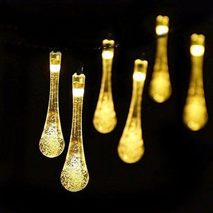 Belro solar-powered string lights with 20 LEDs, 15.7 feet long, ideal for outdoor home and garden decoration.