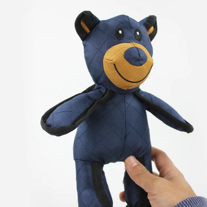 Belro indestructible and interactive bear-shaped dog toy designed for heavy chewers, durable pet toy for active dogs.