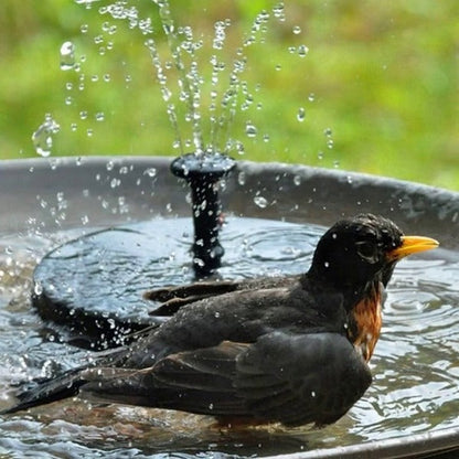 Belro solar water fountain for garden, eco-friendly outdoor fountain with cascading water, ideal for garden decor.