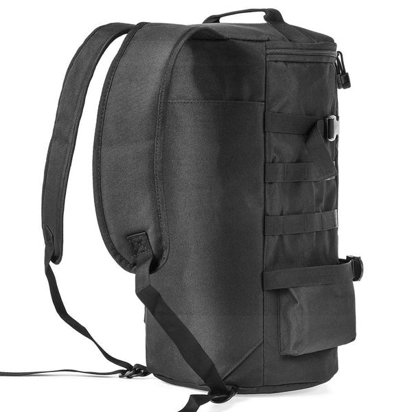 Belro fishing tackle backpack with rod holders and organized compartments, designed for anglers and outdoor fishing trips.