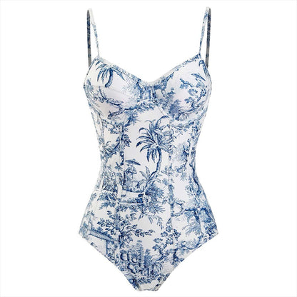 Belro stylish swimsuit set featuring a vibrant bikini top and matching bottoms, perfect for beach or poolside wear.