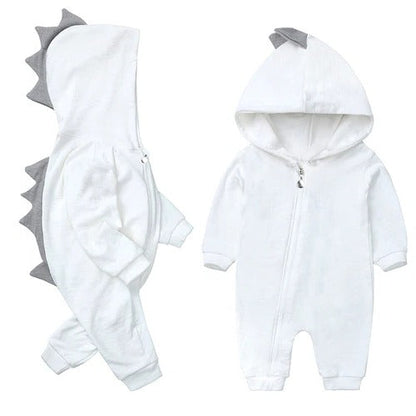 Belro dinosaur baby onesie, soft sleepwear for infants featuring colorful dinosaur print and cozy fabric.