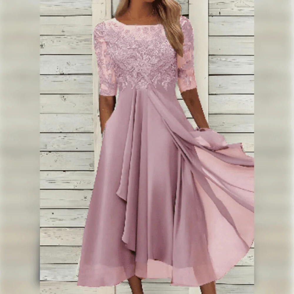 Belro chic and comfortable dress shown in a stylish, flowing design perfect for casual or semi-formal wear.