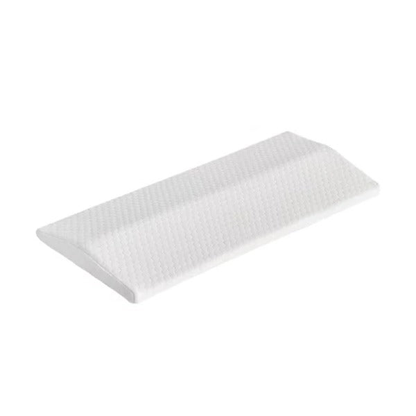 Belro lumbar support pillow for sleeping, showing ergonomic design and soft fabric cover for back comfort and support.