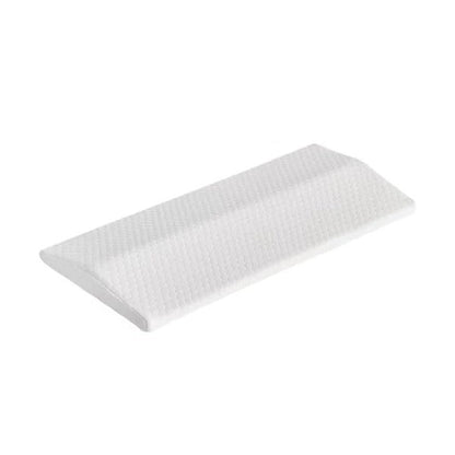 Belro lumbar support pillow for sleeping, showing ergonomic design and soft fabric cover for back comfort and support.
