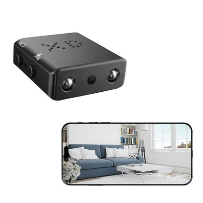 Belro Wifi Micro HD Video Camera with Wifi and Audio, compact electronic camcorder showing lens and control buttons.