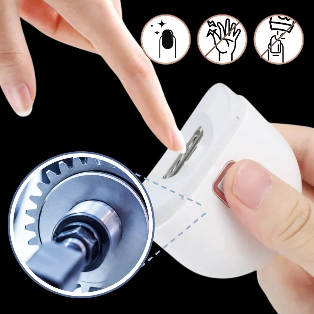 Belro dual speed electric nail clipper with sleek design, featuring adjustable settings for precise nail trimming.
