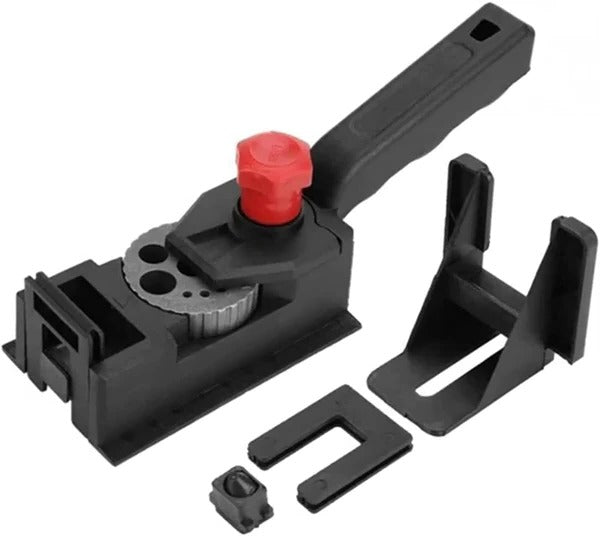 Belro dowel drill guide for precise drilling in woodworking, part of hand tools and screwdrivers collection.