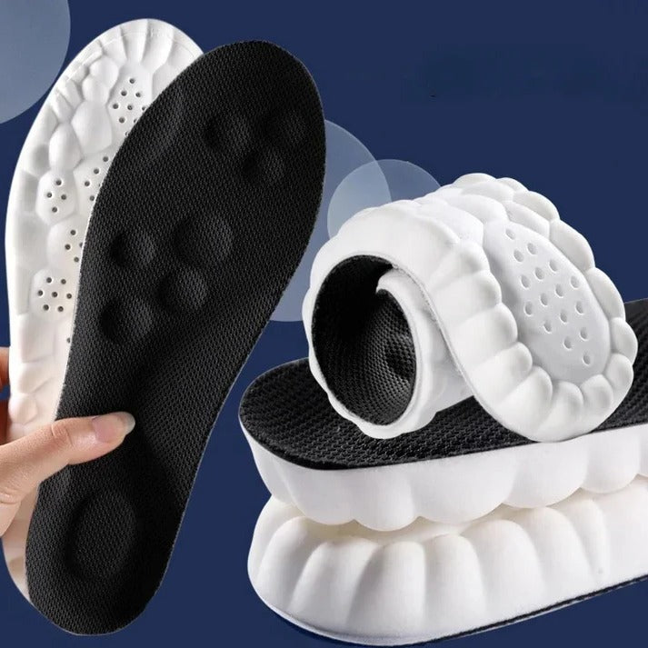 Belro Ultra Soft Insoles for comfort and support, shown in a close-up image highlighting their plush texture and ergonomic design.