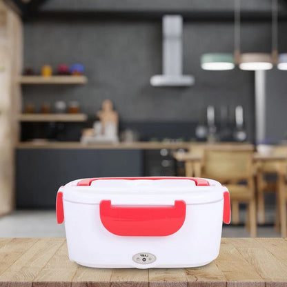 Belro portable heated food warmer lunch box with 50W power, compact design for keeping meals warm at home or on the go.