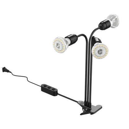 Belro full spectrum gooseneck LED grow lamp for indoor greenhouses, ideal for healthy plant growth and gardening indoors.