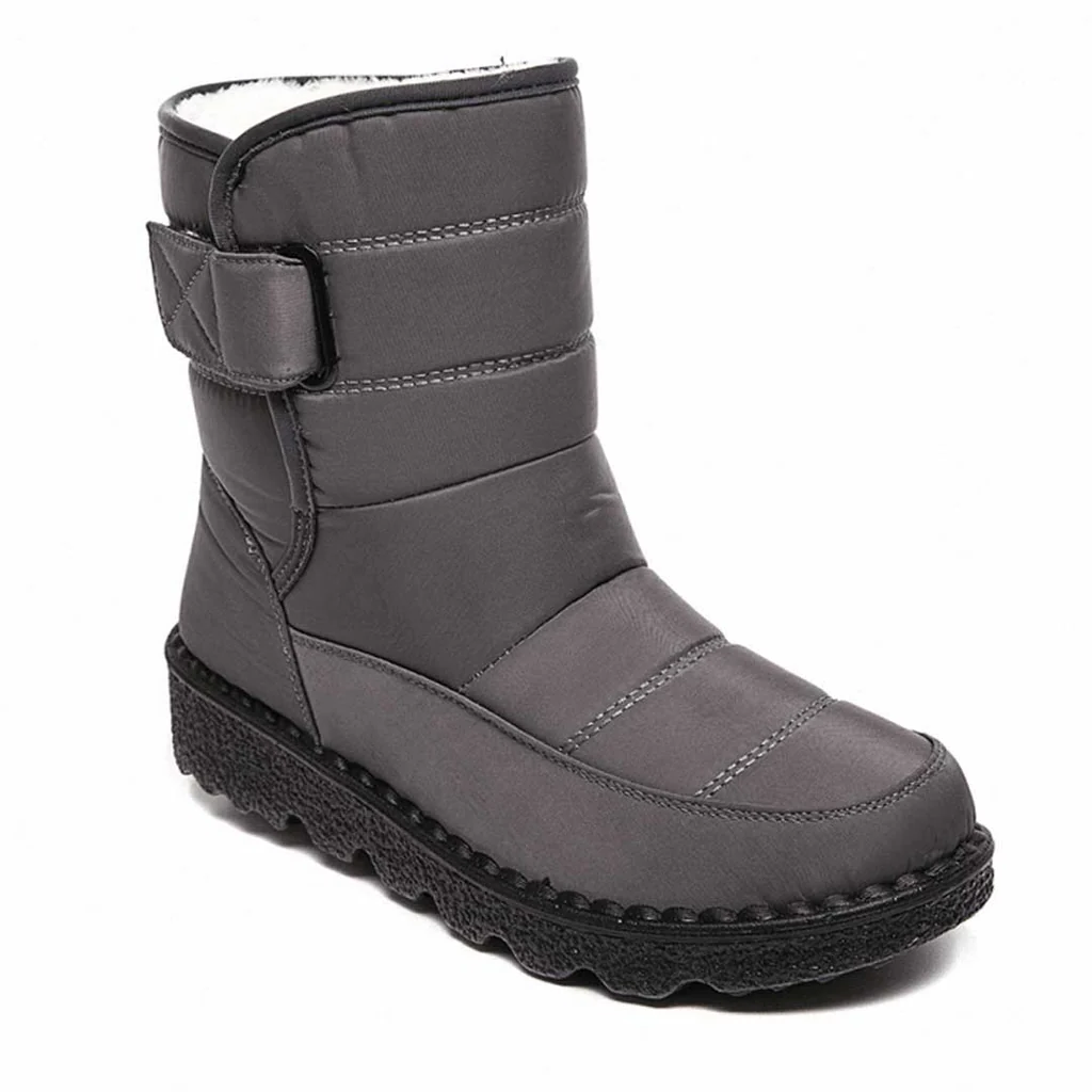 Belro women's waterproof winter snow boots with non-slip soles and warm lining, designed for cold winter conditions.