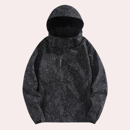 Belro ladies hooded jacket with detachable hood, stylish outdoor coat in a versatile design, suitable for casual wear.