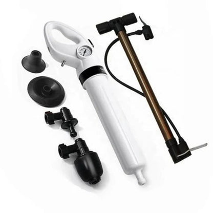 Belro high-pressure toilet plunger and drain un blocker tool for bathroom clogs, featuring a sturdy handle and rubber cup for effective use.