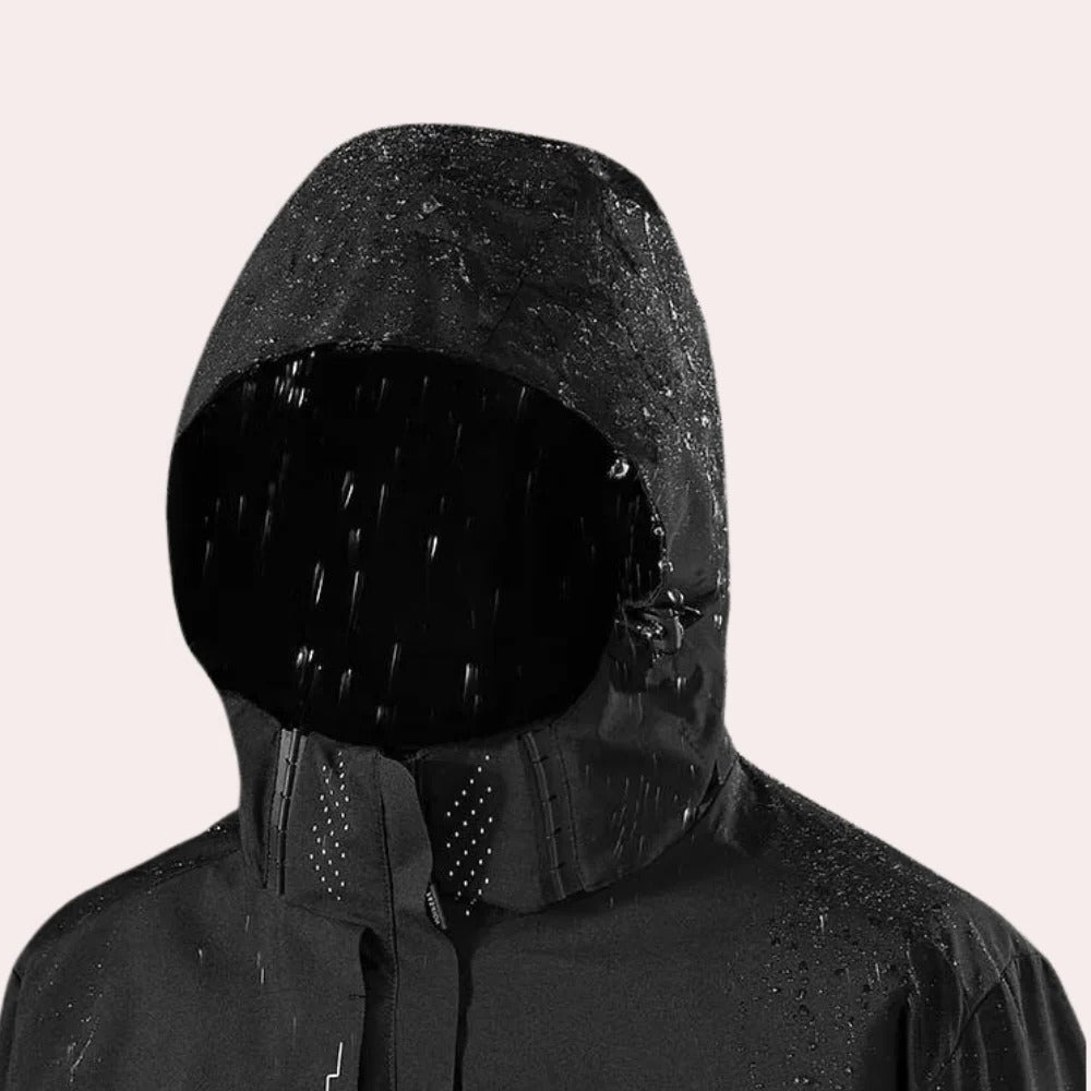 Belro women's hooded jacket with a stylish detachable hood, lightweight and versatile outerwear for casual wear.