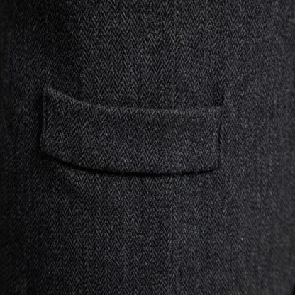 Belro men's stylish vest, lightweight clothing vest with a modern design, shown in a close-up of the front view.