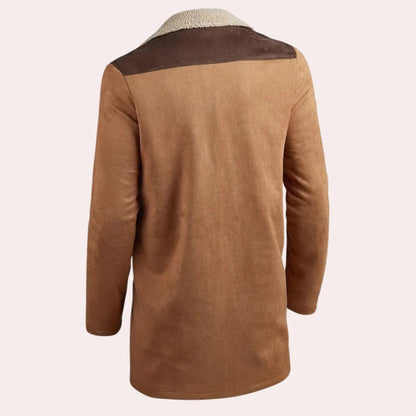 Men's classic Belro jacket with a tailored fit, featuring a zipper closure and collar, shown on a neutral background.