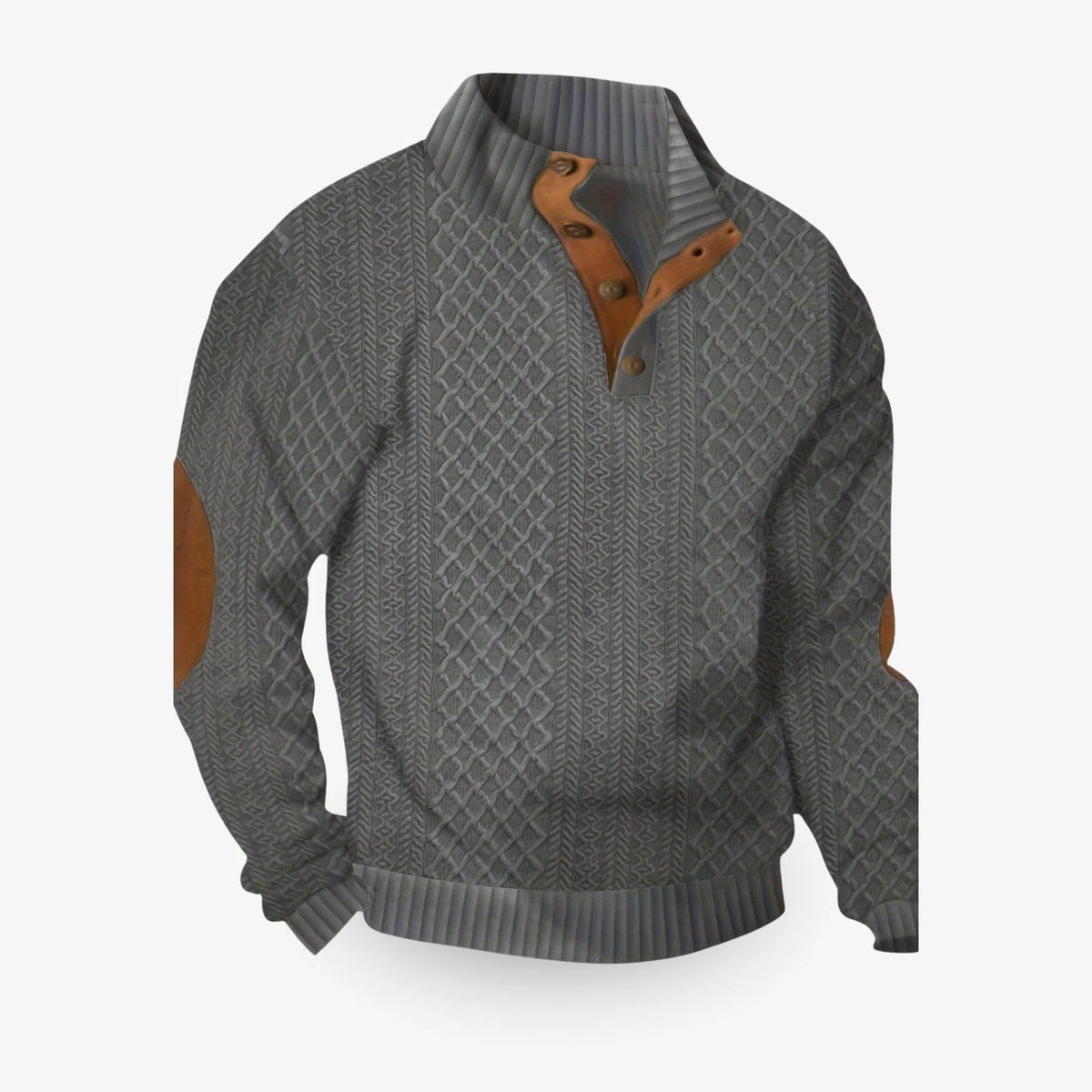Belro men's warm and soft sweater featuring a cozy knit design, perfect for stylish, comfortable winter wear.