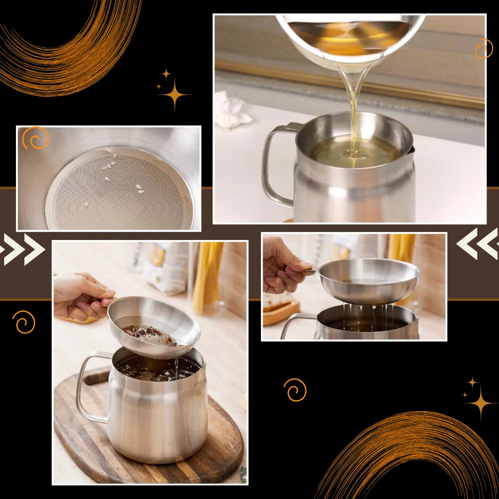 Belro 2-in-1 deep frying pot for home kitchen, featuring a sturdy stainless steel design with a removable frying basket.