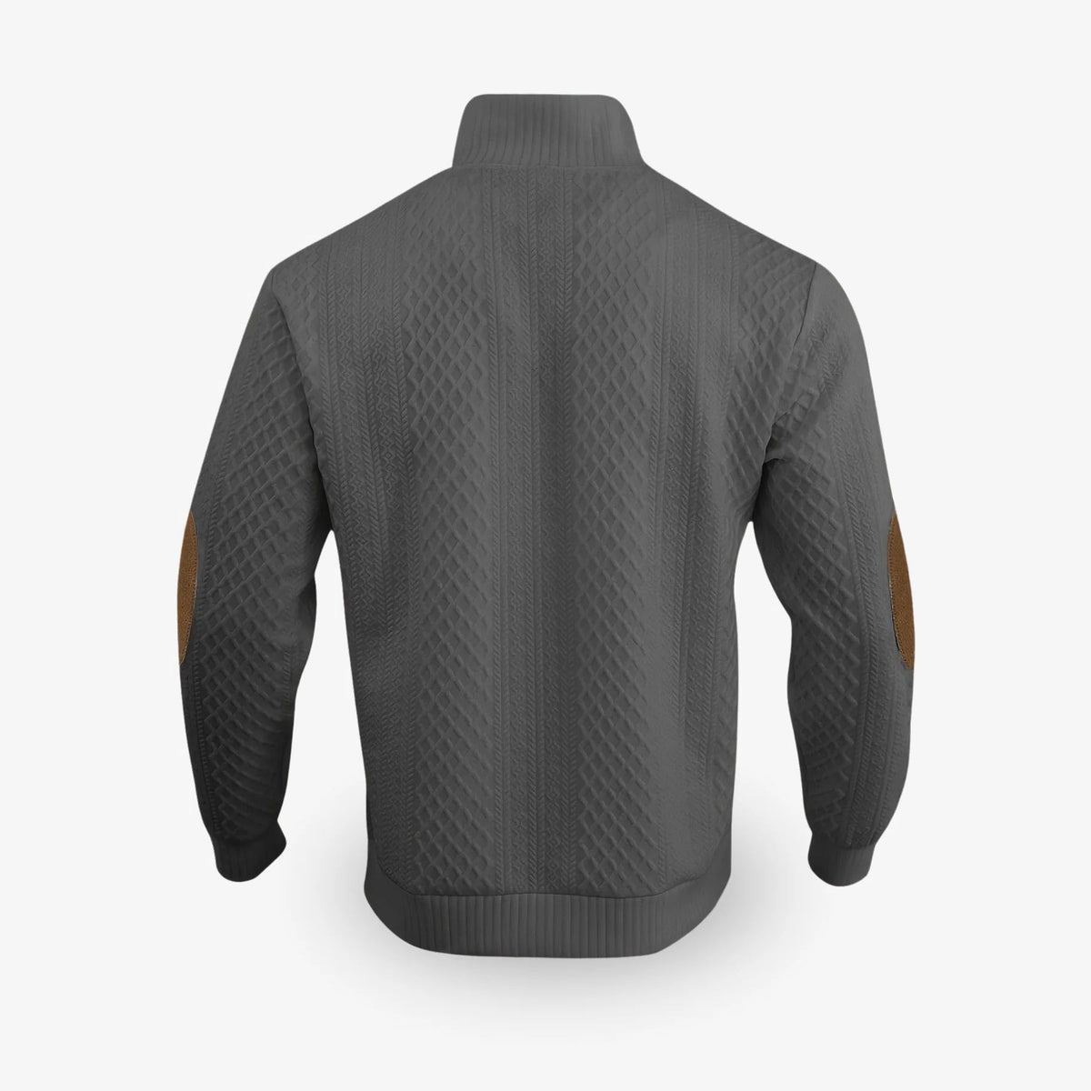 Belro men's warm and soft sweater featuring a cozy knit design, long sleeves, and a classic crew neckline.