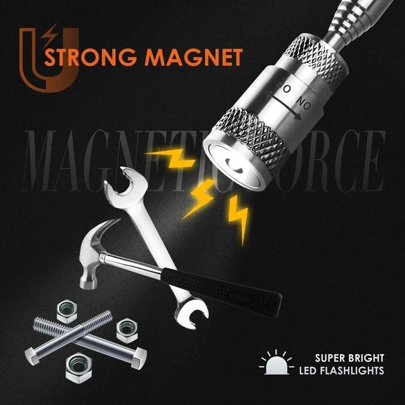 Belro magnetic telescopic pick-up tool extending with a magnetic tip, ideal for retrieving metal objects in tools and hardware applications.