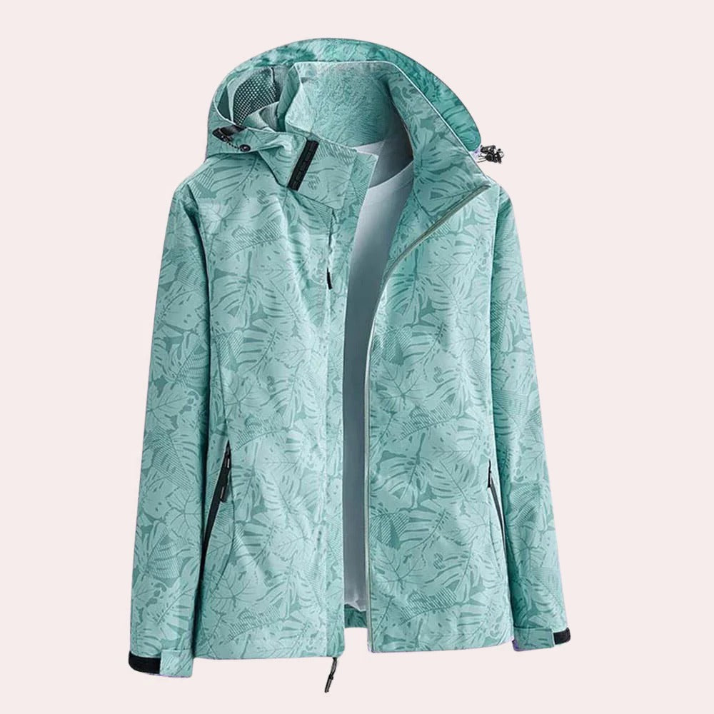 Belro ladies hooded jacket with detachable hood, stylish outerwear for women, featuring a comfortable fit and versatile design.